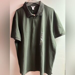 New Calvin Klein XL Charcoal Polo